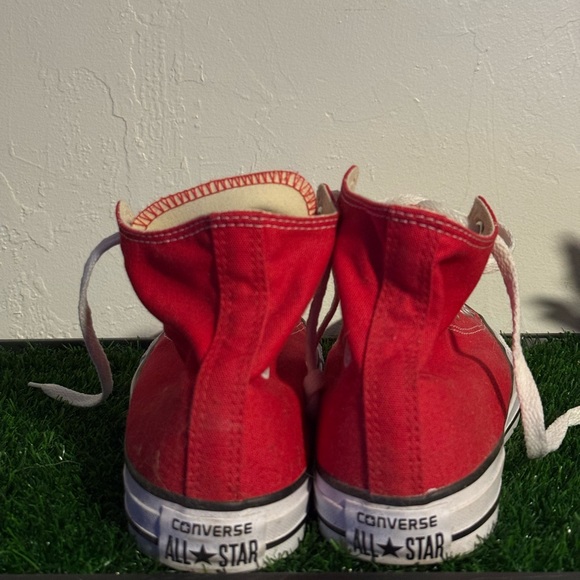 Converse Chuck Taylor All-Star high tops red men’s size 8/women’s size 10 - Picture 5 of 6